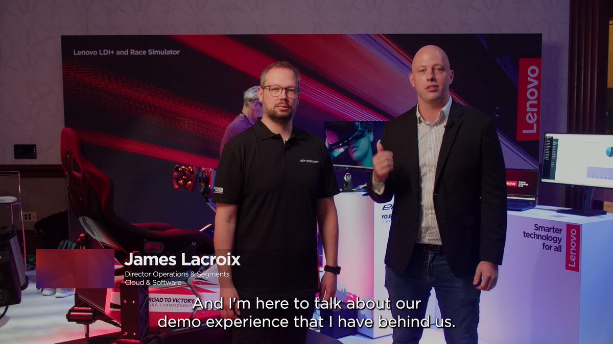 In high-intensity scenarios like Formula 1 racing, testing new innovations can be dangerous. Through our #LenovoF1 partnership, we're utilizing AI to record and analyze performance data, allowing safer, smarter, and more sustainable testing. #LenovoTechWorld