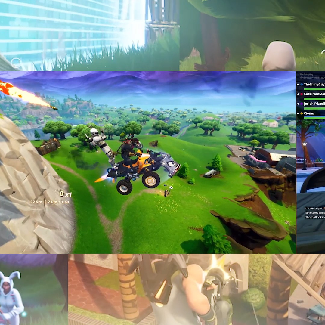 Revivez les souvenirs. Et créez-en de nouveaux. #FortniteOG
