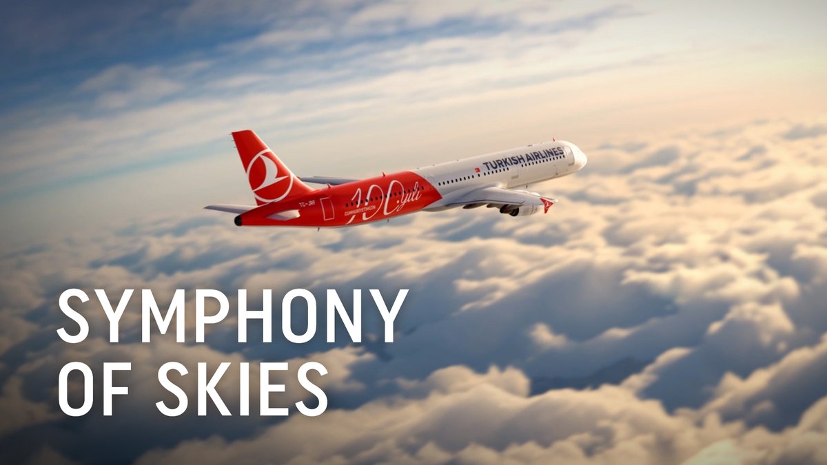 ✈️🇹🇷 We celebrated the 100th anniversary of our Republic by playing our National Anthem with our aircraft in the sky. We respectfully commemorate all our heroes who contributed to the establishment of our Republic, especially Ghazi Mustafa Kemal Atatürk. #TurkishAirlines