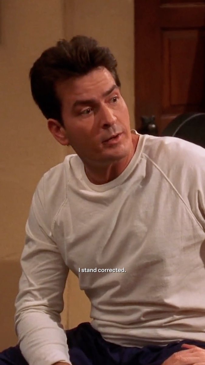 Everyone needs a Charlie pep talk before a first date. #TwoAndAHalfMen