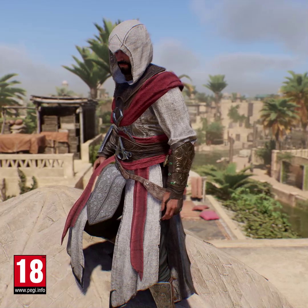 The Apprentice becomes the Master… Literally. As a thank you for your support, the Roshan Costume will be free and available to redeem in Assassin’s Creed Mirage via the Ubisoft Connect Rewards Page on Monday, October 30. #AssassinsCreed