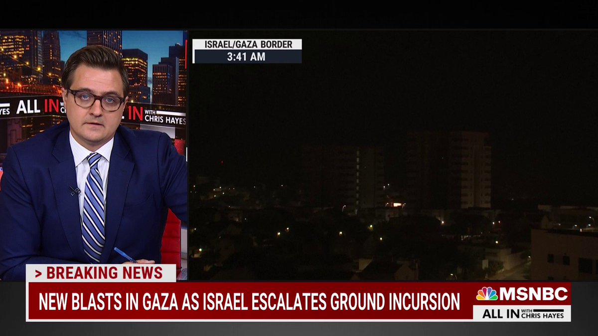 “The most dangerous reasoning in policy is, ‘Something must be done. This is something. Therefore it must be done,'" says Chris Hayes. "Yes, this campaign of bombing and maybe ground incursion into Gaza is something. But no, it does not need to be done."