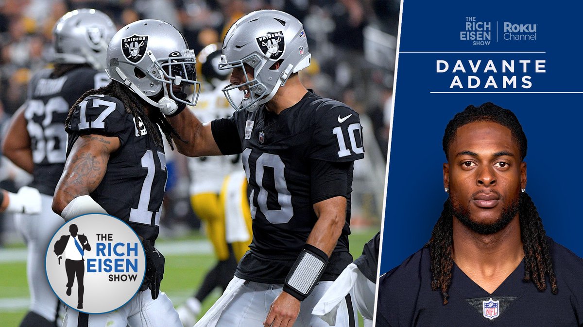Just moments ago, Rich Eisen wrapped up a frank 1-on-1 chat with the brilliant Davante Adams and asked him the main questions of the moment for the perennial Pro Bowler: is he happy with the @raiders? And could Monday Night possibly be his last game with them?