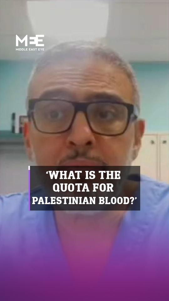 British-Palestinian surgeon Ghassan Abu Sitta responded to President Biden’s remarks questioning the Palestinian death toll, saying that he is "telling the Israelis that they haven’t killed enough Palestinians yet, and that there’s more room for more slaughter.”