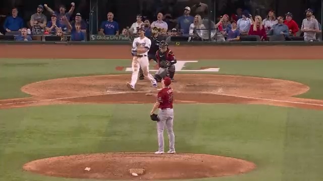 The crowd after Corey Seager's home run... chills