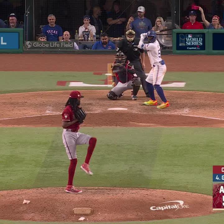 ADOLIS GARCIA WALKS OFF GAME 1 FOR THE RANGERS‼️