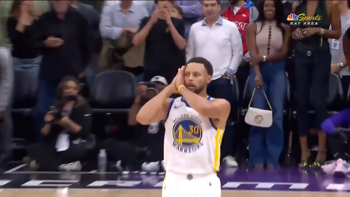 There goes that man! 📺 NBC Sports Bay Area & CA