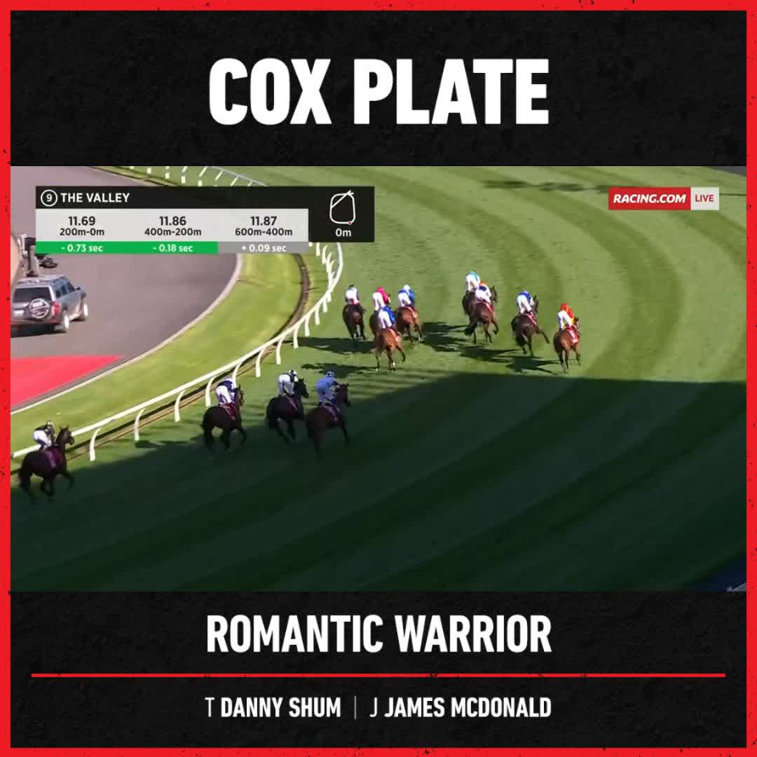 ROMANTIC WARRIOR! The Hong Kong champion takes out the Cox Plate โญ James McDonald HKJC Racing