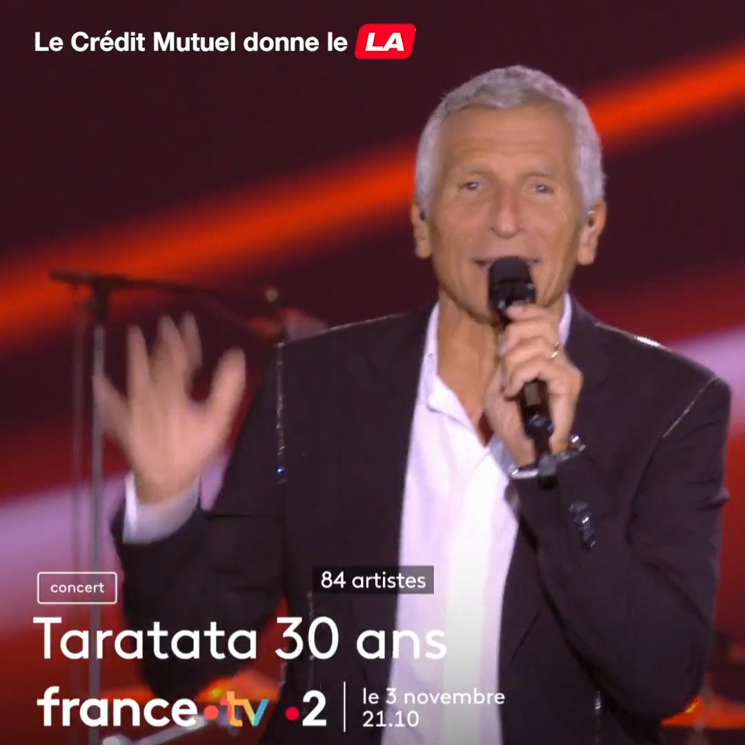 RDV vendredi prochain à 21h10 sur @France2tv pour fêter les 30 Ans de #Taratata !!! Nagui reçoit plus de 80 artistes nationaux et internationaux ! Un anniversaire inoubliable à ne surtout pas manquer ! On a hâte de vous partager ça ! #Taratata30Ans