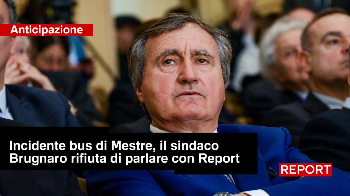 Il 4 luglio 2023 l'amministrazione Brugnaro ha inaugurato a Mestre un cavalcavia nuovo di zecca finanziato con 20 milioni di fondi del Mise. I lavori sulla Rampa Rizzardi, dov'è avvenuto l'incidente del bus, invece, non erano ancora iniziati. Ne parliamo domani alle 20.55 su Rai3