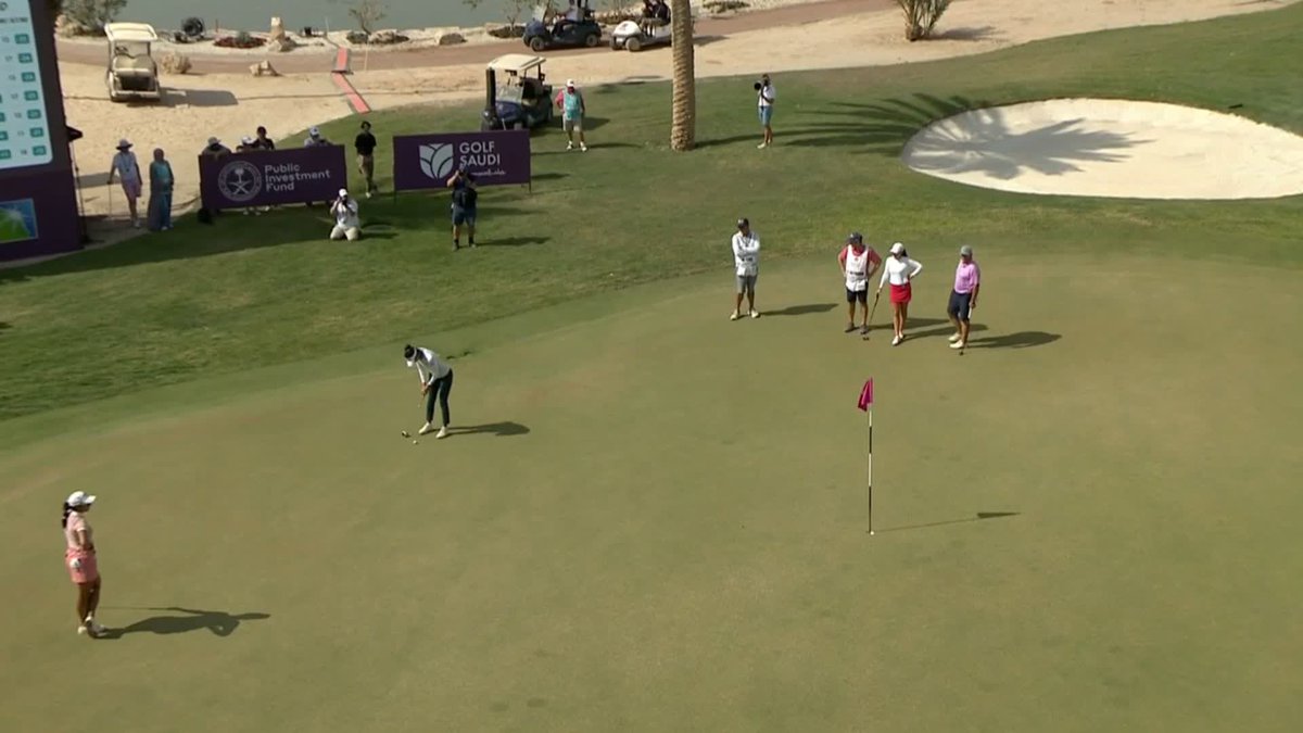 🚨 𝟯𝟲 𝗛𝗢𝗟𝗘 𝗦𝗖𝗢𝗥𝗜𝗡𝗚 𝗥𝗘𝗖𝗢𝗥𝗗 🚨 Alison Lee fires another 61 (-11) &amp; sets a new LET 36 hole scoring record of 122 shots beating the previous record set by Kylie Henry in 2014 by 6 shots 🙌 Unbelievable golf by Alison Lee 👏👏👏 #RaiseOurGame | #SeeTheImpact