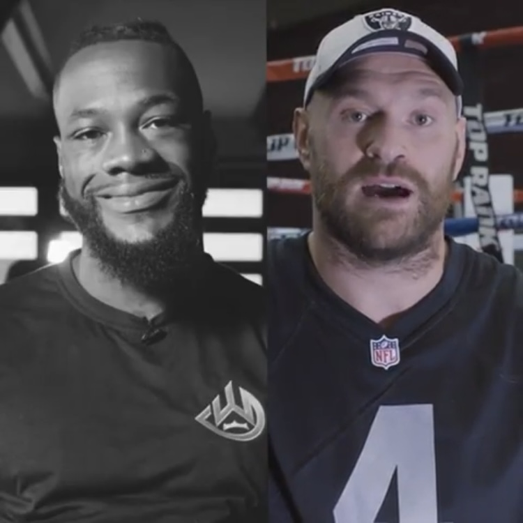 When Deontay Wilder and Tyson Fury exchanged call-out messages before their trilogy fight… [🎥 TYSON FURY]