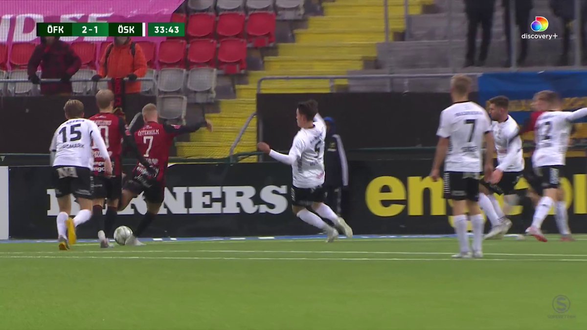 André Österholm gör mål igen! 2-1 till ÖFK mot ÖSK 🔴⚫