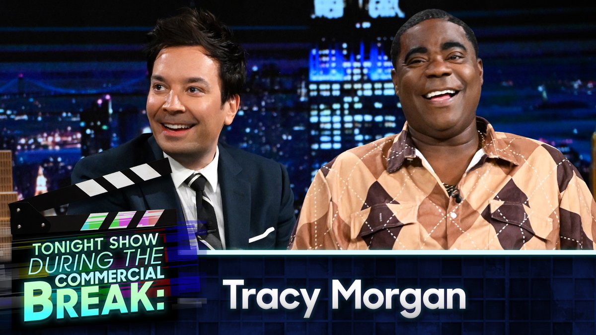 Jimmy and Tracy Morgan go way back. #DuringCommercialBreak #FallonTonight