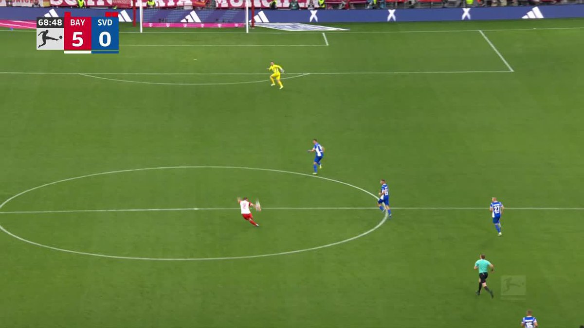 Lo único que le faltaba a Harry Kane: convertir desde mitad de cancha. Qué golazo, por favor.