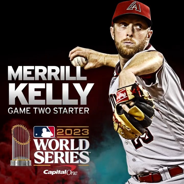 We got Merrill Kelly going for us. 👏