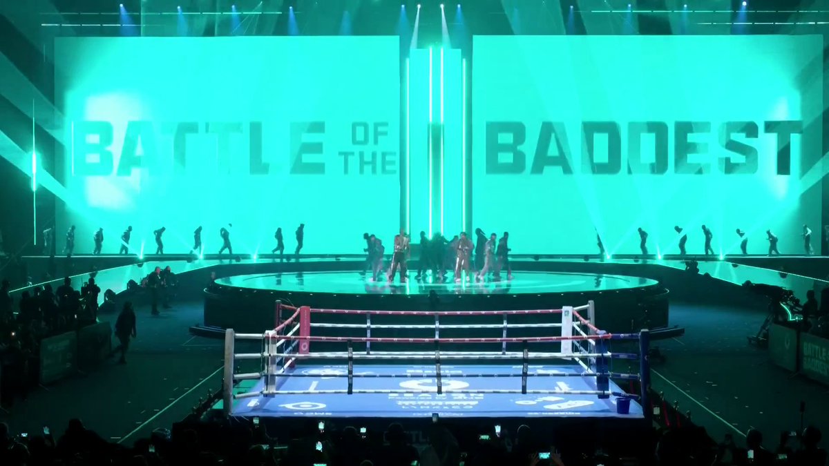 The Boxing Ring is rising! 🤯 #BattleOfTheBaddest | #FuryNgannou | LIVE NOW on TNT Sports Box Office ▶️