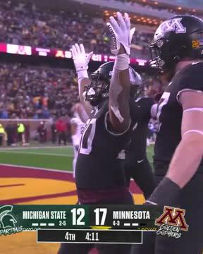 Meet Jordan Nubin 🤝 He's star DB Tyler Nubin's younger brother, and he just had a day for the ages in a breakout performance. 〽️ 40 car. 〽️ 204 yds 〽️ 2 TD Jordan Nubin x Minnesota Football