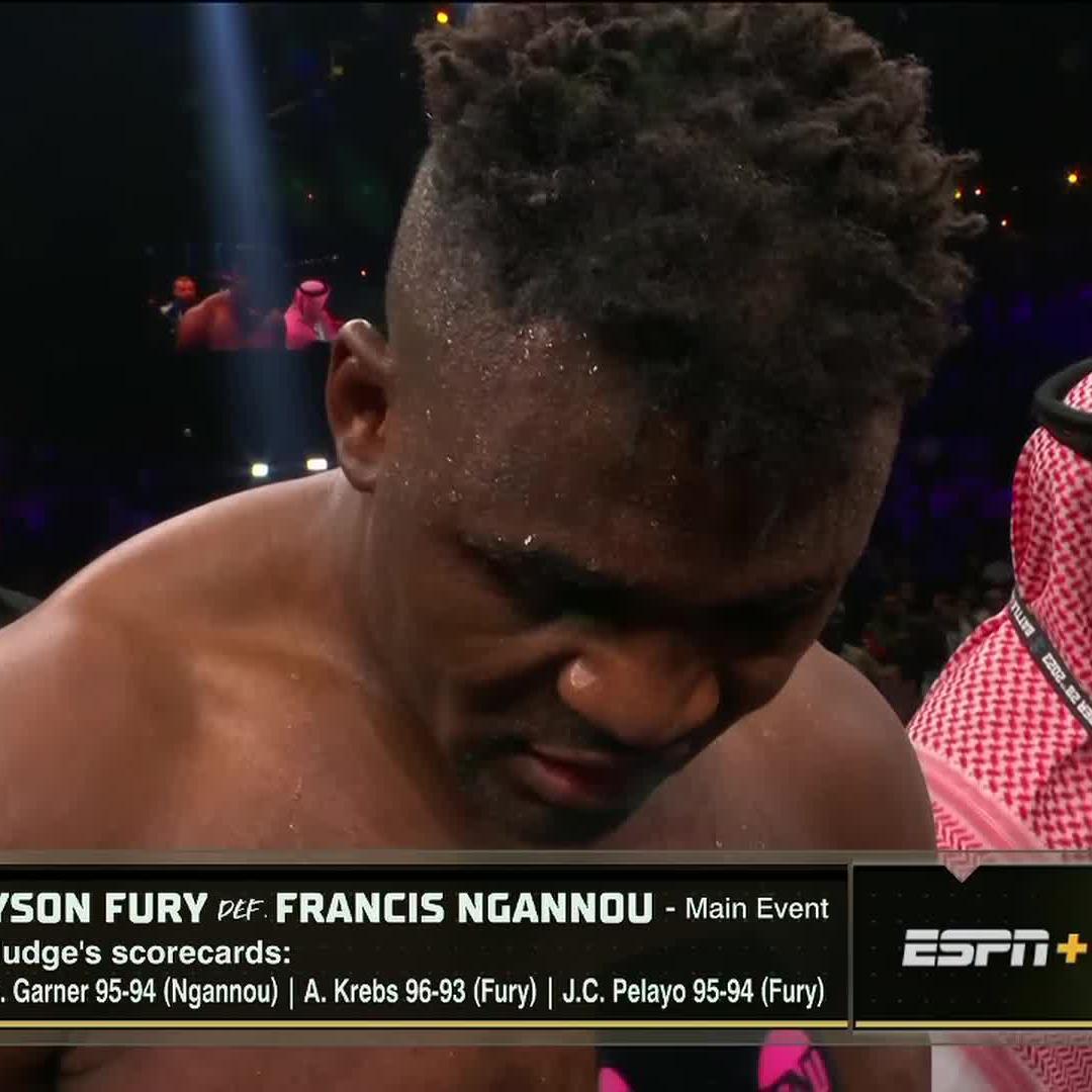 .Francis Ngannou wants to take over Heavyweight boxing. #FuryNgannou | #BattleOfTheBaddest