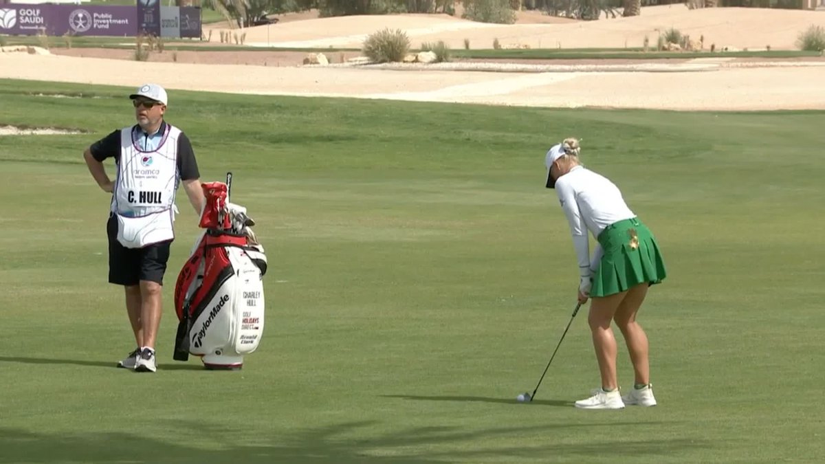 Charley Hull doing Charley Hull things. Charley Hull #SeeTheImpact