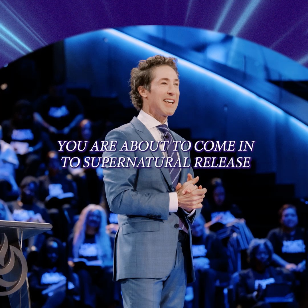 You’re not on your own. Jesus came to take off of you what the enemy put on you. He came to free you from what’s bound you, to loose you from what’s restricting you. Tune into Joel’s message today, "Your Time for Release"!