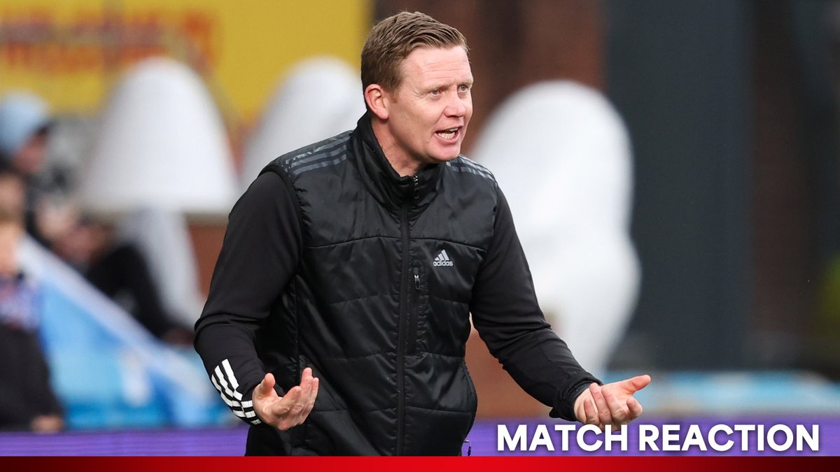 The manager spoke to RedTV after today's game at Rugby Park.