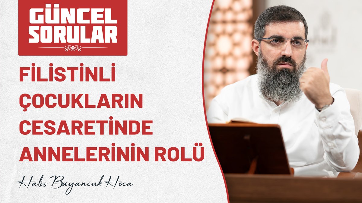 Filistinliler nasıl bu kadar cesaretli olabiliyor? 🎙️ Halis Bayancuk Hoca