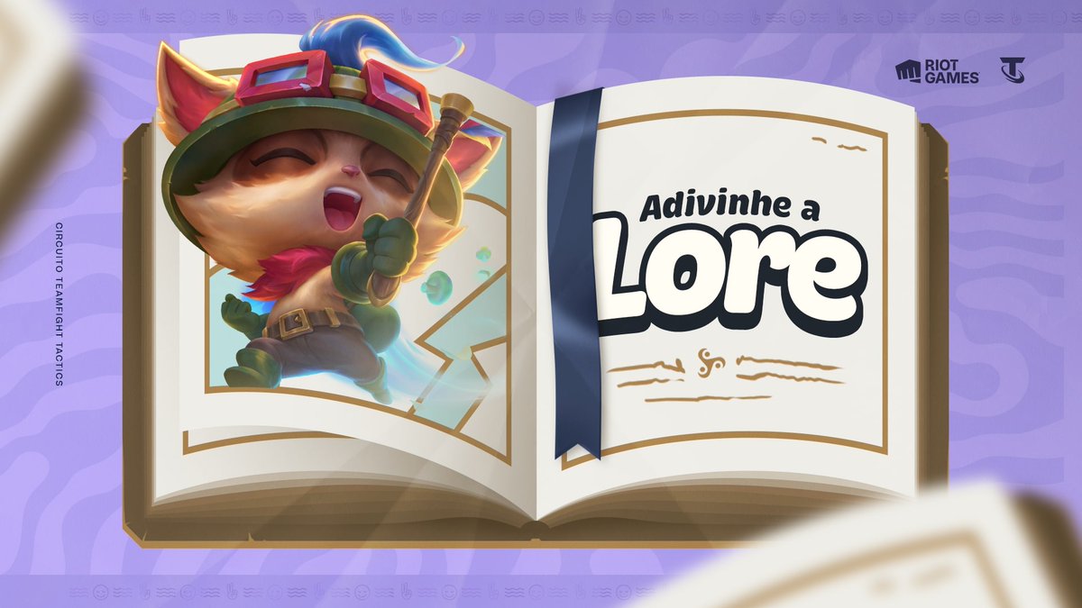 Conhecimento de lore: ❌ Habilidades para fanfic: ✅ Para relaxar nesse domingo, relembre o Adivinhe a Lore, conteúdo do #ProLegends com a @kellylapazini, o Lucas Cog e o vakio 👇
