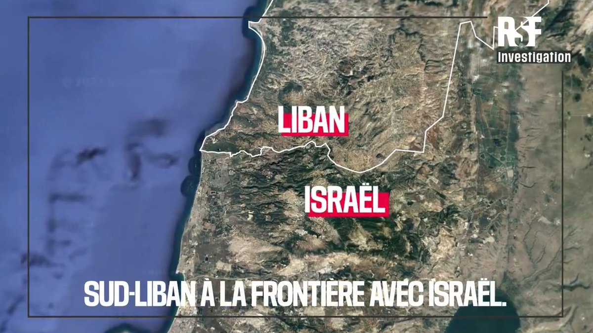 🔴 ENQUÊTE VIDÉO : RSF dévoile une enquête sur la mort du reporter de Reuters Issam Abdallah au Liban, à la frontière avec Israël : le véhicule des journalistes a bel et bien été ciblé alors qu’ils étaient clairement identifiables comme journalistes.👇