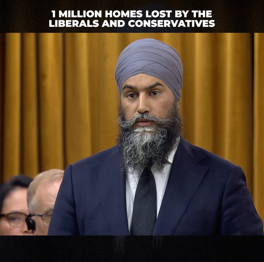 Justin Trudeau promised to fix the housing crisis but he's failed to deliver. Pierre Poilievre talks a big game, but his solution is the same it's always been — stack the deck for the rich and powerful. You can't trust those who created this mess to fix it.