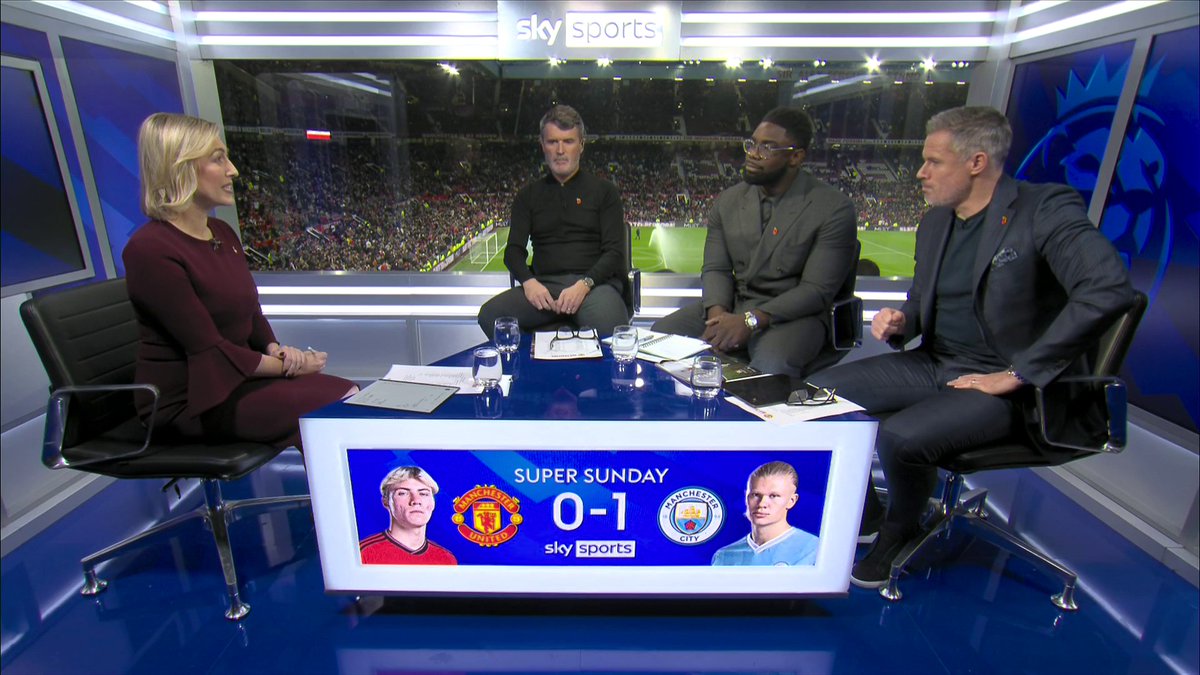 "I think it's a little bit harsh... " 🤔 The Super Sunday panel discuss the penalty incident involving Rasmus Højlund and Rodri 💭