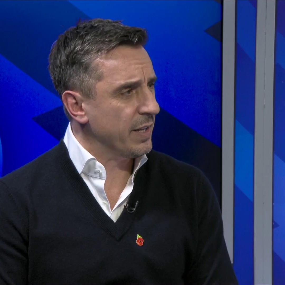 "When I saw McTominay alongside Eriksen in midfield, I thought that was brave... if not a little bit reckless" Gary Neville says Manchester United second-half performance was 'appalling' 😤