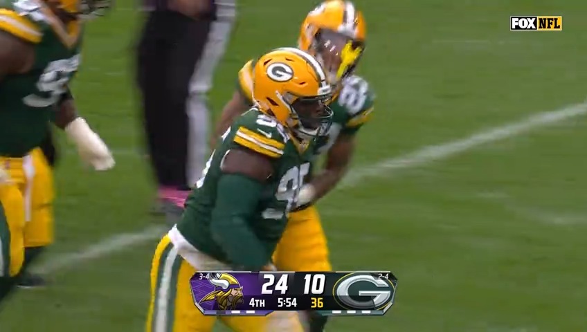 OUR BALL! Taking over in enemy territory. #MINvsGB | #GoPackGo 📺: FOX