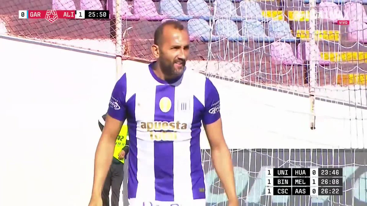 🔥 ¡GOL de Hernán Barcos! El delantero íntimo abrió el marcador en Cusco #Garcilaso 0-1 #AlianzaLima 📲 Suscríbete: #Liga1Betsson #UnaLigaParaTodos