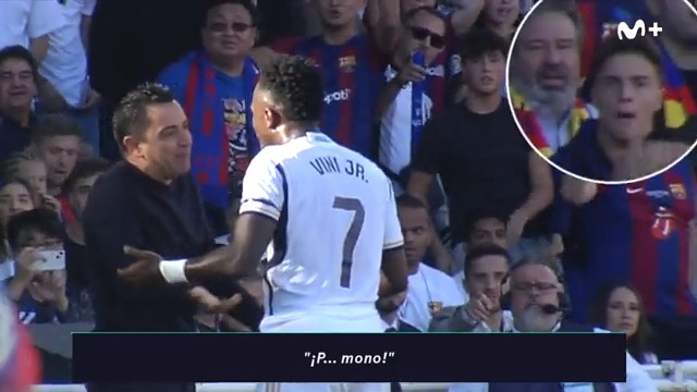 'P... mono'. El grito a Vinicius. #DeportePlus