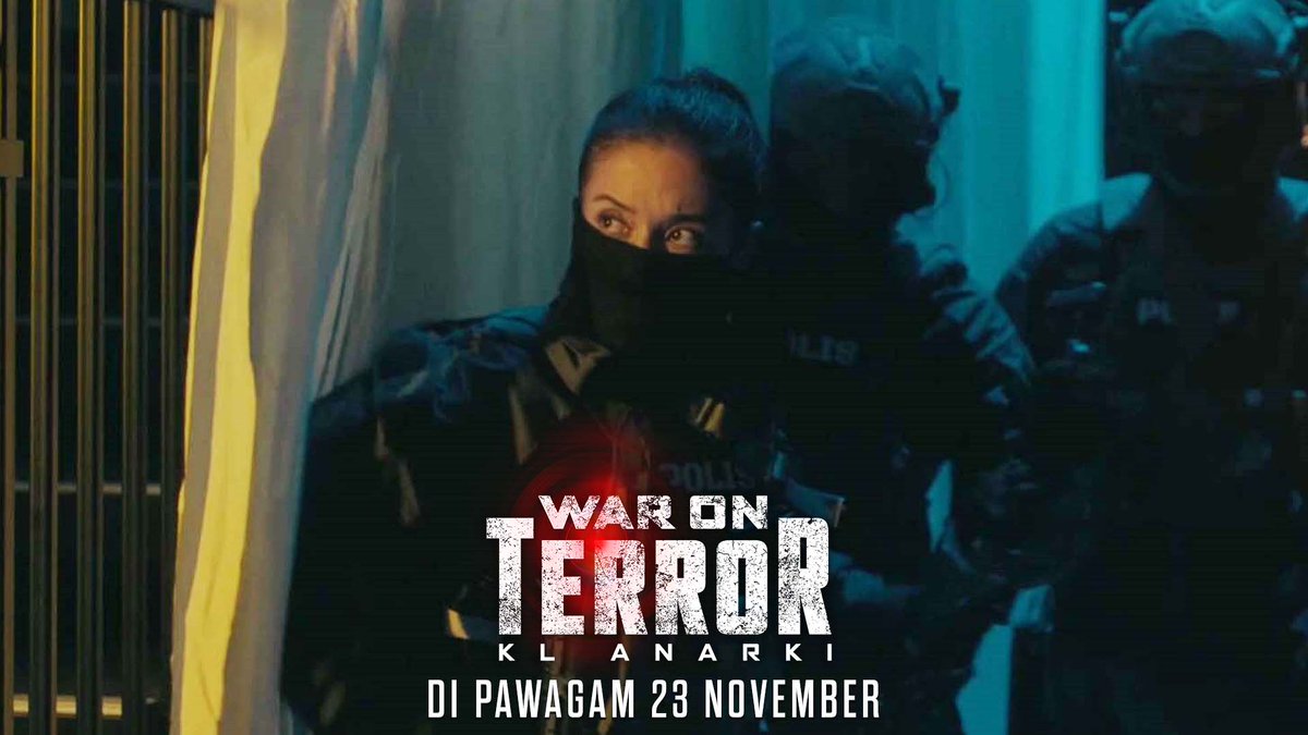 Bukan sekadar filem aksi💥 War On Terror : KL Anarki bakal menakluki kawasan anda! Saksikan di pawagam berdekatan 23 November ini. BEJA @farali_khan @qirazali0808 Daiyan Trisha NOKI K-CLIQUE @adlinamanramlie @naque_ariffin #WarOnTerrorKLAnarki #WOTKLAnarki #GSCMovies