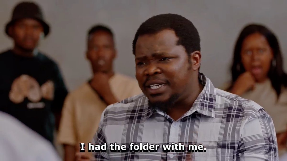 Dan akavumi that Gogo left the house to Cee-Jay and he believes that Ndumiso was responsible for stealing the green folder.🤕 🤦🏾♂️ This is exactly what being ‘in-denial’ looks like guys!😅 #etvscandal