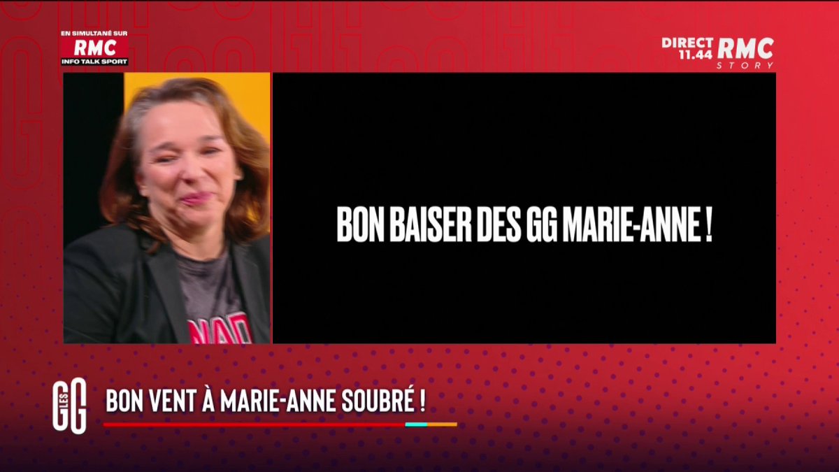 🇨🇦 La dernière de Marie-Anne Soubré-Trinh ! 👉 Encore merci pour toutes ces années ( ; #GGRMC