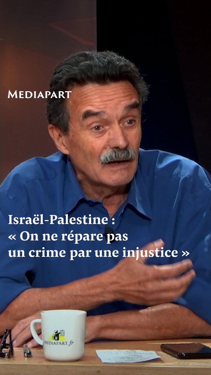 « On ne répare pas un crime par une injustice » – Edwy Plenel est intervenu lors de notre émission "À l'air libre" sur la situation au #ProcheOrient. Notre émission en intégralité et en accès libre 👉‍ #Gaza #Israel #Palestine