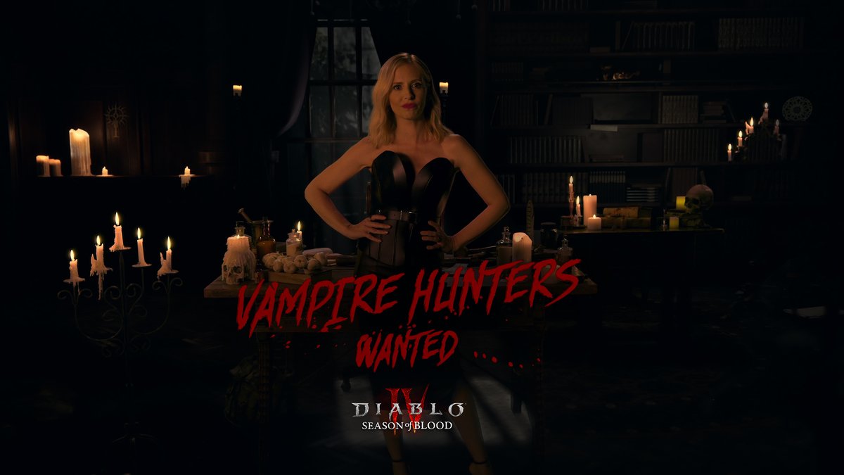 Think you can hunt vampires with the best? 🦇 Use #DiabloHunters and tag us in a video showcasing your undead slaying skills and you could win some killer loot. More info: