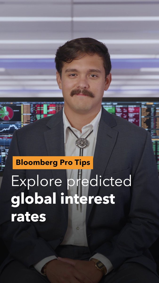 Interested in interest rates? 🤔 WIRP <GO> has you covered. #BloombergProTips