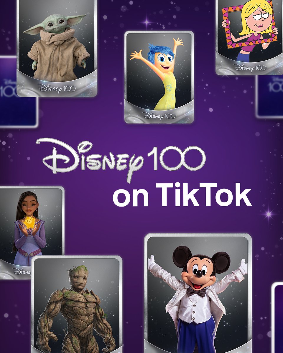 Celebrate 100 years of stories, magic, and memories all in one place, with a special #Disney100 experience on @TikTok_US!