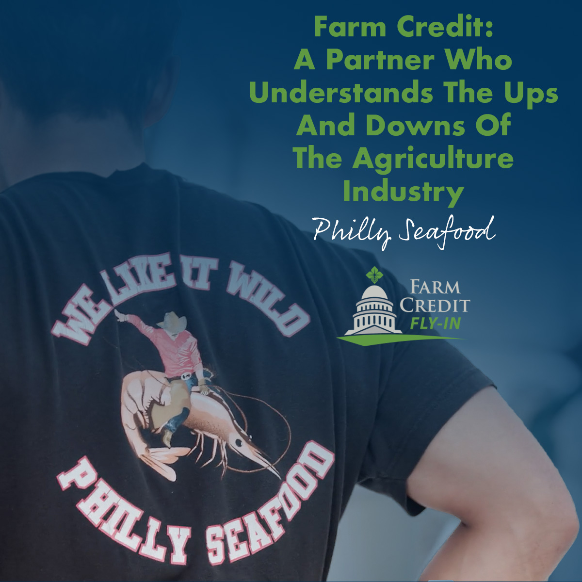 Three generations, one story. Together, Farm Credit and Philly Seafood have created a legacy. Through good times and bad, Farm Credit’s goal is to help America’s farmers succeed. Visit our website to hear more stories from producers traveling to D.C. for the 2023 #FarmCreditFlyIn
