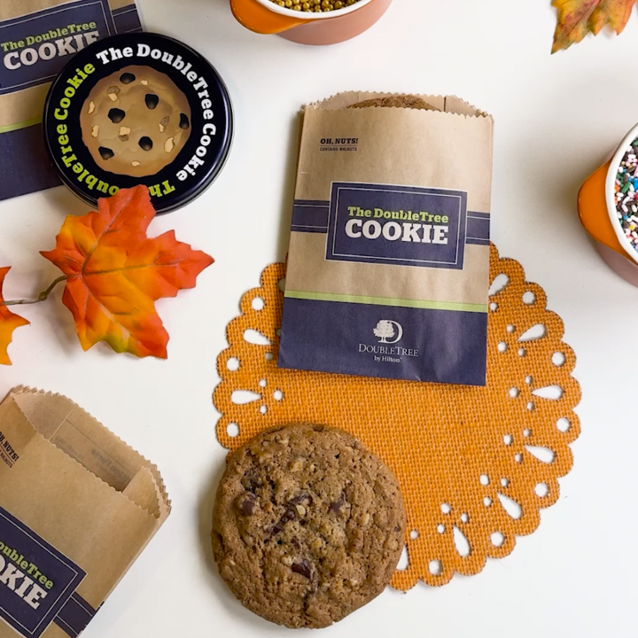 For #NationalCookieMonth, we gave our DoubleTree cookie a personal touch. What design would you like to see next? Comment below 🍪🎨