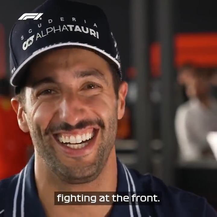 "It's definitely more fun fighting at the front" The Honey Badger was hunting in familiar territory again! 👏 #F1 #MexicoGP