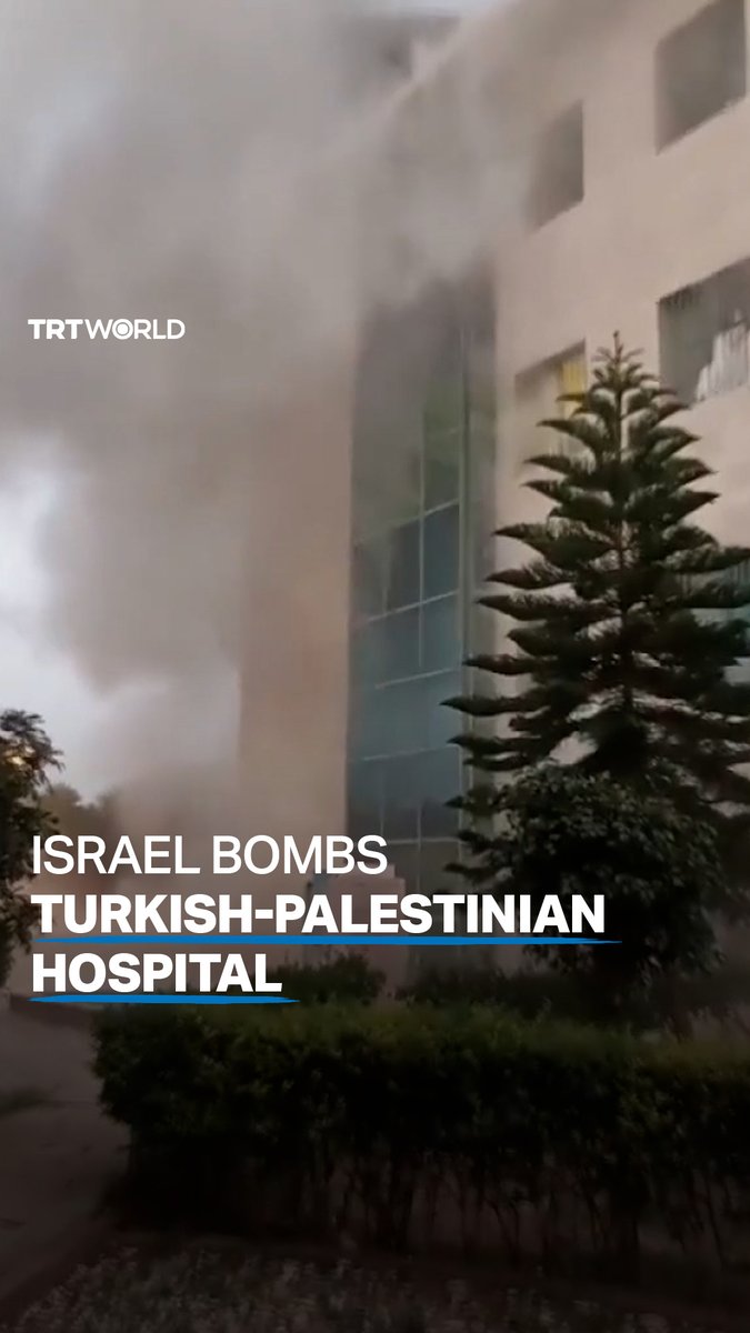 Israeli warplanes bombed the Turkish-Palestinian Friendship Hospital in Gaza, which was functioning as the only place for the treatment of cancer patients in the region