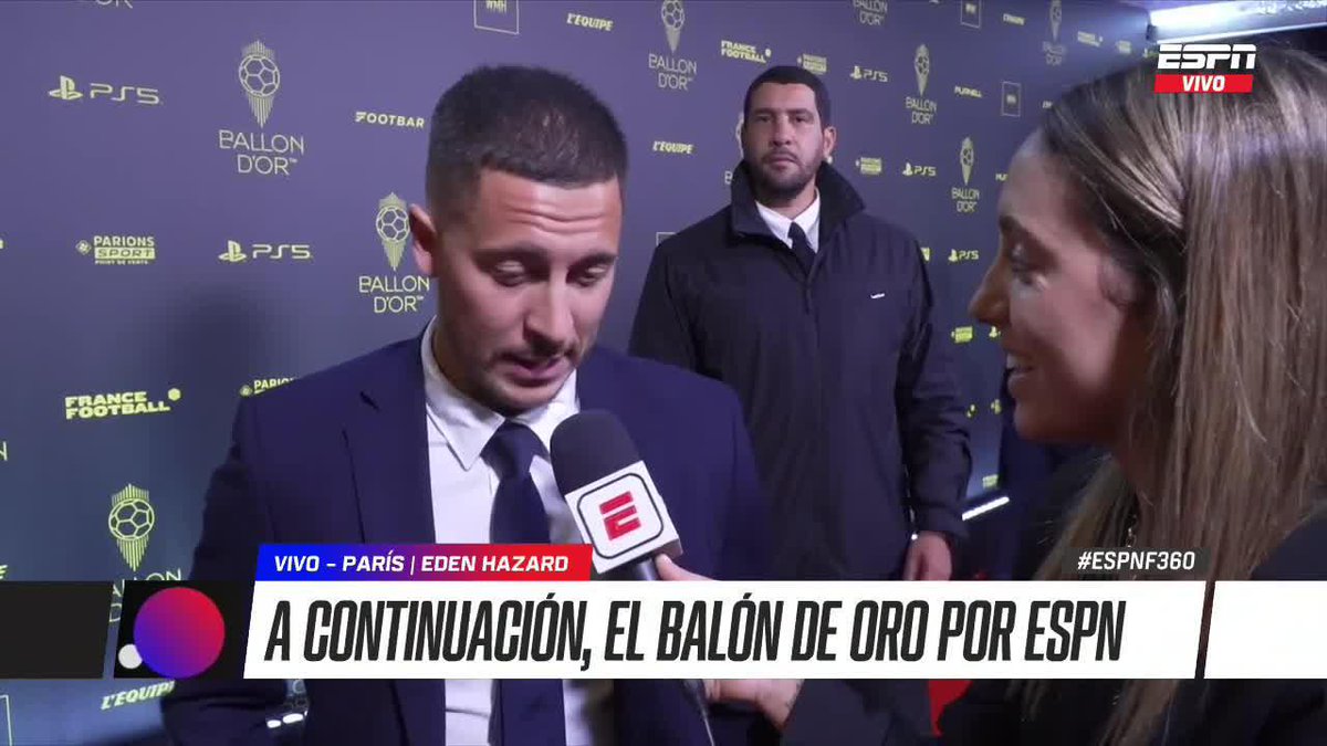 "Eden Hazard": Por sus declaraciones sobre Boca en la gala del #BallonDor