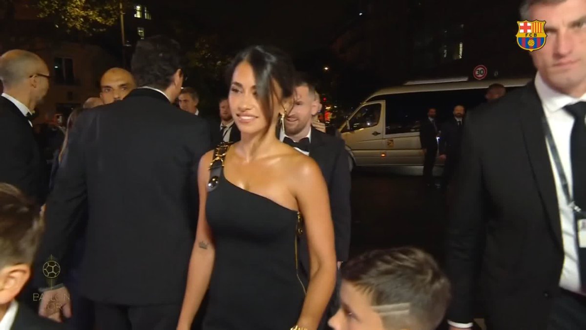The Messi Family! 🐐 #BallonDor
