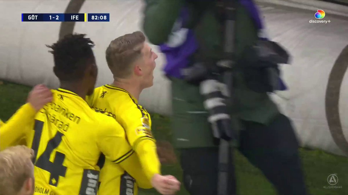 Alexander Bernhardsson! IF Elfsborg återtar ledningen på Gamla Ullevi 🟡 Se matchen på