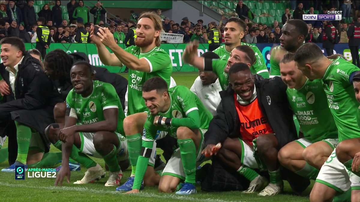 ⚽️ #ASSESCO 🤩 Quelle ambiance à Geoffroy-Guichard !
